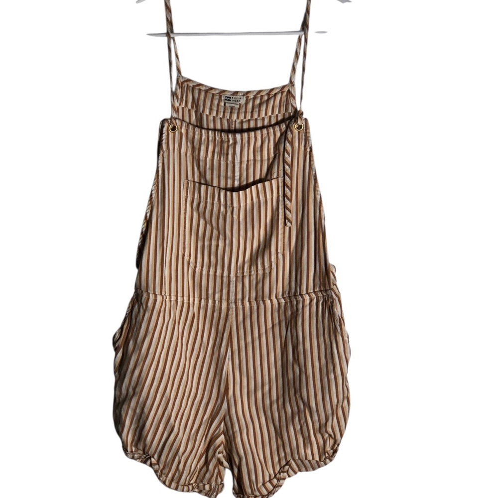 Billabong Wild Pursuit striped romperSz Medium